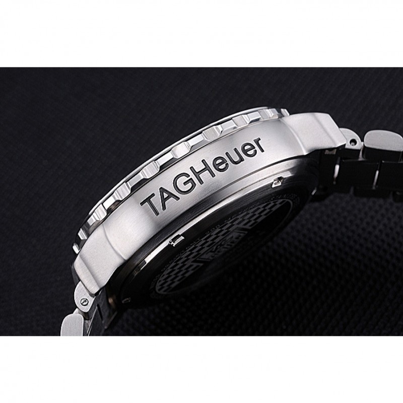 Tag Heuer Formula 1 Chronograph Black Dial Black Bezel Two Tone Stainless Steel Band  622412 Replica Watches